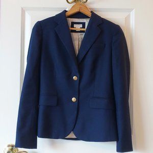 Classic Navy J.Crew Schoolboy Blazer